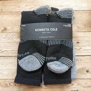 6 pairs men’s Kenneth Cole crew socks